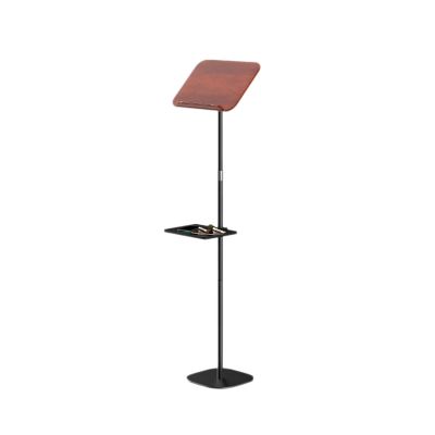 Adjustable Height Music Stand/Laptop Stand/Reading Book Stand with Small Tray,Suitable for Home,Office and Studio Use (H108-142cm)