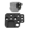 Cufaee Extension Mount Plate Holder, Side Extension Plate, Stabilizer Quick Releases Plate for Video Light, Microphone view 2