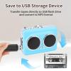 Pomya Cassette Tape Player, Convert Tapes to MP3 Format, Portable USB Cassette to MP3 Converter, Built in Dual Speakers and 3.5mm Headphone Jack, Headphone view 4