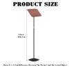 Adjustable Height Stand for Cookbooks,Drawing and Reading,Suitable for Projectors/laptops/Music Scores (H146.5-180.5cm) view 2
