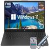 HP 15.6" FHD Touchscreen Laptop Computer, 8-Core AMD Ryzen 7 5825U Processor (Up to 4.5Ghz), 8GB RAM 512GB Storage (256GB SSD+256GB Docking Station Set), Windows 11, HDMI, SageNova Earphones, Black view 1