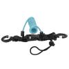 Brrnoo Diving Lanyard Diving Accessories Spring Coiled Lanyard Stainless Steel Wire Spring Coiled Camera Camera Arrow Storage Case Buckle for Light Tool (Lake Blue) view 2
