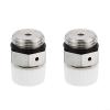 2-Pack Manual Radiator Air Vent Valve with Male Thread, Nickel-Plated Brass Bleeder Valve for Heating Systems, /8-Inch Size, Silver Finish(45661) view 3