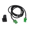 12-Pin Car AUX Audio Adapter Cable for Accord (20082010), Pilot (20092012), for Crosstour (20102011)  Center Console Stereo Interface with ABS Housing, 150 cm Extension Cable view 1