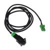 12-Pin Car AUX Audio Adapter Cable for Accord (20082010), Pilot (20092012), for Crosstour (20102011)  Center Console Stereo Interface with ABS Housing, 150 cm Extension Cable view 2