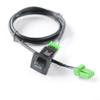 12-Pin Car AUX Audio Adapter Cable for Accord (20082010), Pilot (20092012), for Crosstour (20102011)  Center Console Stereo Interface with ABS Housing, 150 cm Extension Cable view 3