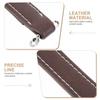 Toddmomy Subwoofer Pull Handle with Screws Leather Speaker Handle for Indoor Audio Equipment Practical Coffee Brown for Home Subwoofers view 3