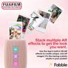 Fujifilm Instax Mini Link 3 Smartphone Printer with Instax Mini Films and Free Bonus Microfiber Cleaning Cloth... (Rose Pink, 2 x Twin Pack (40 Sheets)) view 3