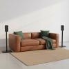 1 Pair Surround Sound Speaker Stand for Sony SA-RS5 System Floor Speaker Stand Easy DIY Assembly Aluminum Alloy with Cable Management view 4