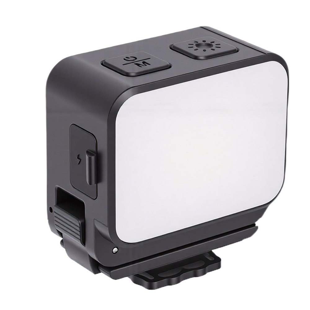 GOWENIC Magnetic LED Light, 20 LED Chips with 3 Color Temperatures 3000K 4440K 8700K, IPX4 Water Proof, Fast Mount with Cold Shoe and 1/4 Screw Hole