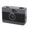Dpofirs Vintage 35mm Film Camera, Reusable Camera Built in Flash Manual Focus 28MM f/8 Lens for Travel Photography and Creative Shots (Black) view 1