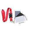 Portable 18Degree Gray Card to Enhances Photo Color Accuracy Ideal for Professional and Amateur Photographers Photo White Balance Card view 4