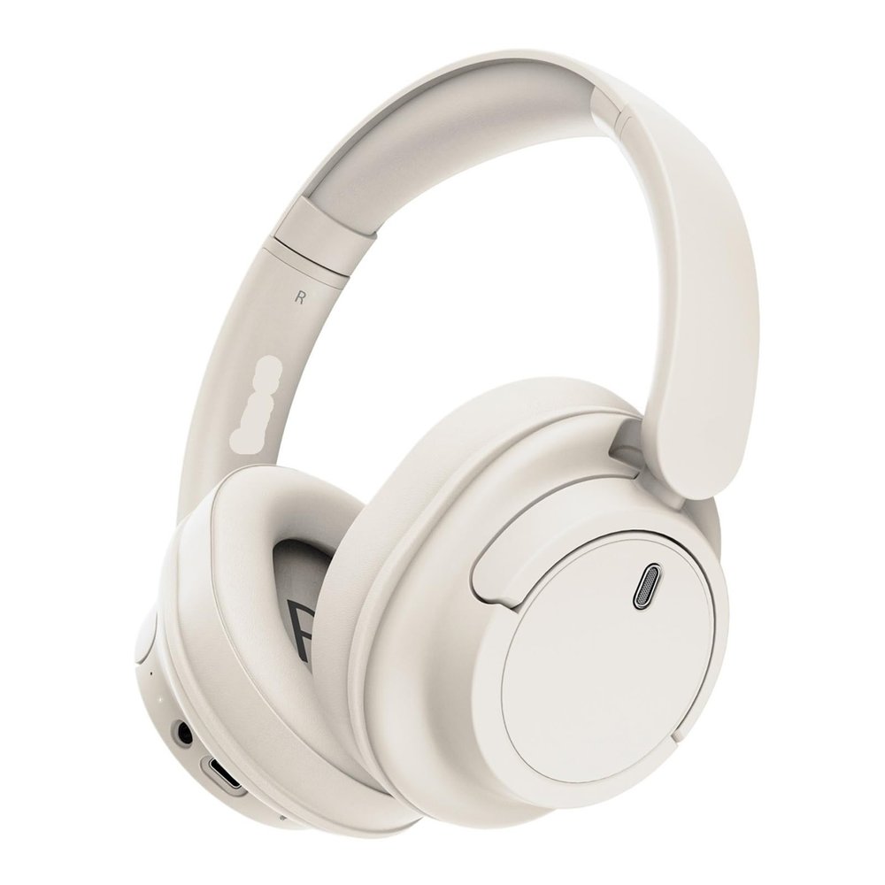 Compatible for Oneodio EKSA V16 Wireless Headphones 5.3 Over Ear Headset with Mic Bass/Pop Mode Hi-Res HiFi Wired 90H APP(Beige)