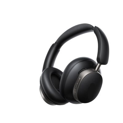 48dB ANC Wireless Headphones Over Ear Earphones Active Noise Cancellation Hi-Res LDAC 120h Playtime(White)