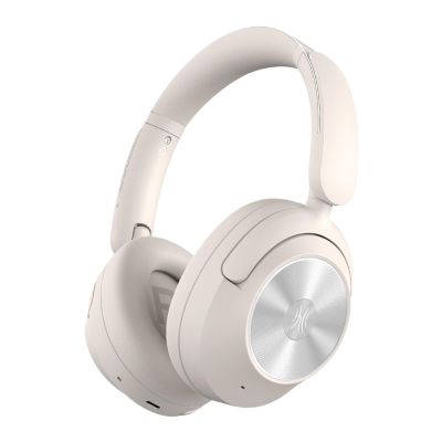 Compatible for Oneodio A6 ANC Wireless 6.0 Headphones -48dB Hybrid Active Noise Cancelling Over Ear Headset with Mic Hi-Res LDAC APP(White)