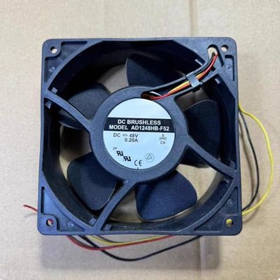 AD1248HB-F52 DC 48V 0.20A 120x120x38mm 3-Wire Cooling Fan