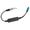 FM Radio Adapter with Amplifier, Double FAKRA to DIN Converter for Automotive Audio Systems view 3
