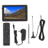 EBTOOLS 6 Inch Portable Digital ATSC TV, Lightweight Compact LED Television with Built in USB Memory Card Slot 1080p HD Support Tuner FM Radio, for Car Camping Outdoor Activities view 2