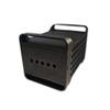 3D-Printed Matte Black Solid State Drive Stand for Samsung T9 SSD Holder BracketSecure Storage Case with Slide-Out Cover, Cooling Vents & Type-C Cable Slot (Two Slots) view 4