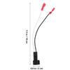 Alipis Car Speaker Wire Harness Adapter Cable Pair for Compatible Vehicles Car Speaker Connectors with Precision Fit Installation view 2