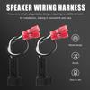 Alipis Car Speaker Wire Harness Adapter Cable Pair for Compatible Vehicles Car Speaker Connectors with Precision Fit Installation view 3