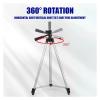 ADBWEKKF Adjustable 360 Degree Rotation 50cm-150cm Projector Tripod Stand Floor Stand Speaker Stand view 3