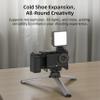 2in1 Detachable Handle Cage Kit Compatible with DJI Action 6  Lightweight 57g, Removable Grip for Street Shooting and Mounting, Ideal for Outdoor Vlogging view 3