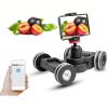 Dolly Camera Slider, 4-Wheels Professional Camera Slider Dolly, Electric Smart Photography Track with APP Control Support, Max Load 11lb/5kg and Ultra Silent, for Cameras Camcorders view 2