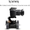 Dolly Camera Slider, 4-Wheels Professional Camera Slider Dolly, Electric Smart Photography Track with APP Control Support, Max Load 11lb/5kg and Ultra Silent, for Cameras Camcorders view 4