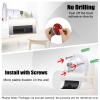 6 Pack Ring Camera Mount Wall Holder - 360 Adjustable Adhesive Security Bracket, Compatible with Ring Indoor Outdoor Cameras (Camera Not Included) view 4