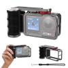 SZZCNOX Handle Grip Kit for DJI DJI Osmo Action 5 Pro/4/3 with Cage, Metal Street Photography Handle Set for DJI Osmo Action 5 Pro/4/3 Camera, with Magnetic Adapter Mount, Cold Shoe, Shutter Button view 1