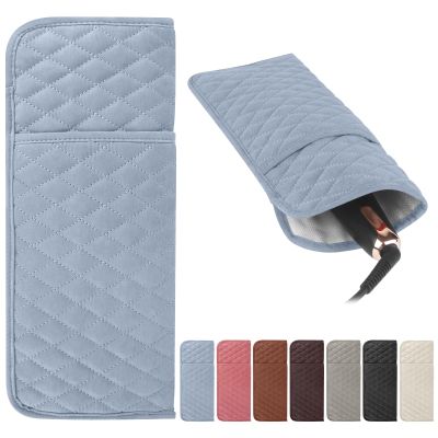 WRORUNER Heat Resistant Hair Tools Organizer Cover Bag(13.8" x 5.5")