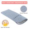 WRORUNER Heat Resistant Hair Tools Organizer Cover Bag(13.8" x 5.5") view 4