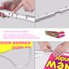 Custom Curved Tension Fabric Display Backdrops 10x8 FT Trade Show Booth Banner H-D Printing Portable Tension Backdrop for Business Tradeshow Party Events, Wedding view 3