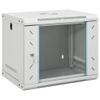 9U Wall Mounted Network Cabinet 19" IP20 (Grey,20.9" x 15.7" x 11.8") view 1