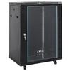 15U Network Cabinet 19" IP20 Black 23.6" x 17.7" x 33.9" (Black,60 x 45 x 86 cm) view 1