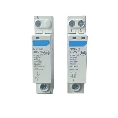 1P&2P Home Surge Protector - 40kA 275V 2nd Level Protection(2P)
