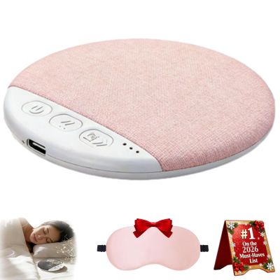 Sleep Speaker Under Pillow, Bone Conduction Pillow Speaker, Ultra-Thin Bluetooth Pillows Speakers with White Noise Sound, Volume Control & Auto-Off Timer