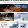 Sleep Speaker Under Pillow, Bone Conduction Pillow Speaker, Ultra-Thin Bluetooth Pillows Speakers with White Noise Sound, Volume Control & Auto-Off Timer view 4