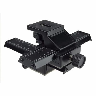 Compatible for Canon Nikon PENTAX Special Design 4-Way Macro Focusing Rail Slider