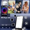 Diydeg MP3 Player, 5in HD Touch Screen 11 Bluetooth 5.0 192GB MP4 MP5 WiFi Music Player with Speaker, MP4 for Kids Adults (Blue) view 2