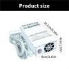 1pc 300W Fully Modular Small 1U Power Supply with Intelligent Fan Control Quiet Fan Q81E view 2