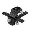 Compatible for Canon Nikon Fujifilm Sony DSLR Mirrorless 4-Way Macro Focusing Rail Slider with Quick Release Plate view 1