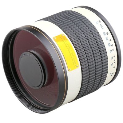 Compatible for Nikon Canon Sony DSLR Macro 4/3 Mirrorless 500mm f/6.3 MF Telephoto Mirror Lens 2X Teleconverter 1000mm(Canon)