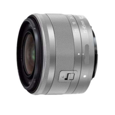 Compatible for Canon M1 M2 M3 M5 M6 M10 M50 M100 EF-M 15-45mm f/3.5-6.3 is STM Zoom Camera Lens(Silver)