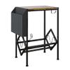 tanyunji001 CD Storage Rack, Home CD storage rack carbon steel creative living room small side table vinyl record simple bookshelf view 1