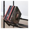 tanyunji001 CD Storage Rack, Home CD storage rack carbon steel creative living room small side table vinyl record simple bookshelf view 4