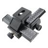 Compatible for Close-up Shooting 4-Way Macro Focusing Rail Slider Aluminum Alloy Plastic Guider view 1