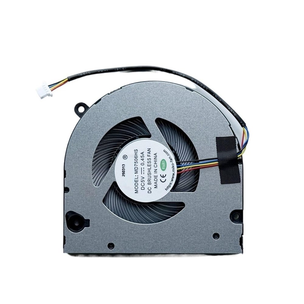 1pcs Laptop CPU Cooling Fan for Model: MD7506HS DC5V 0.45A