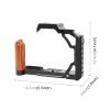 Compatible for Nikon ZFC Metal Camera Cage Wood Handle Cold Shoe 1/4 3/8 Arri Positioning Hole Stabilizer Rig view 2